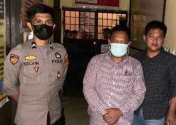 Mantan Bupati Morowali Utara ditahan penyidik Polres Morut