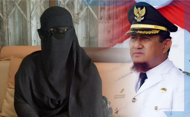 bupati touna pengacaman pembunuhan kepada istri sirinya