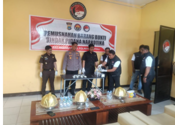 Pemusnahan 296 Gram Sabu di Polres Tolitoli Picu Polemik, Wartawan Soroti Sikap Satresnarkoba