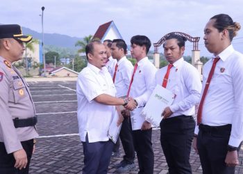 Berhasil Ungkap Kasus Penganiayaan TKA, PT. IMIP Memberikan Penghargaan Personel Sat Reskrim Polres Morowali